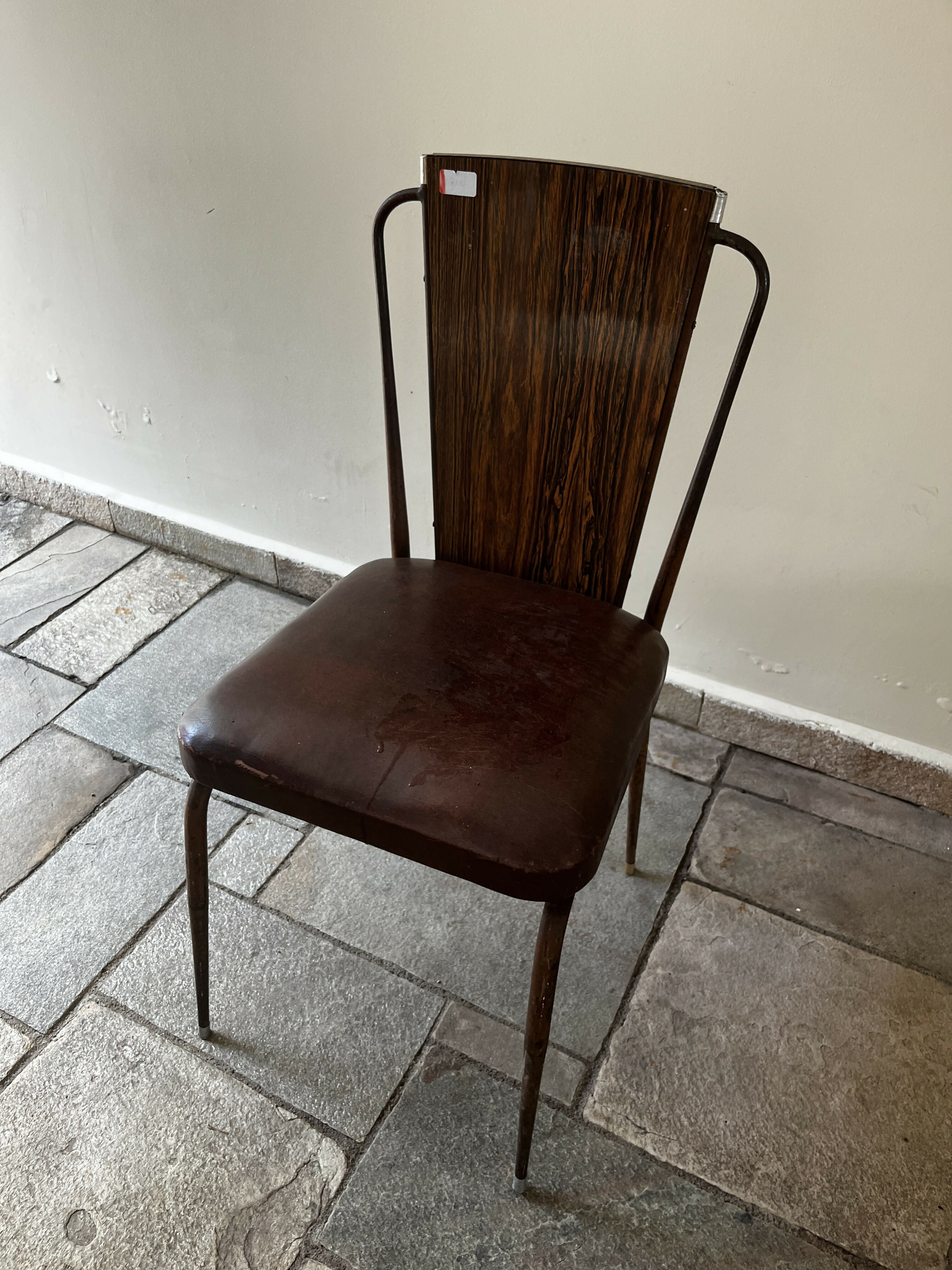 Cadeira de couro